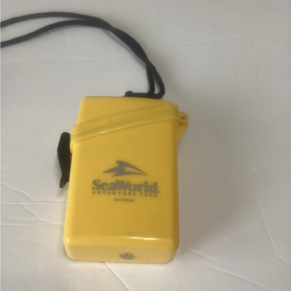 SeaWorld Yellow Waterproof Case